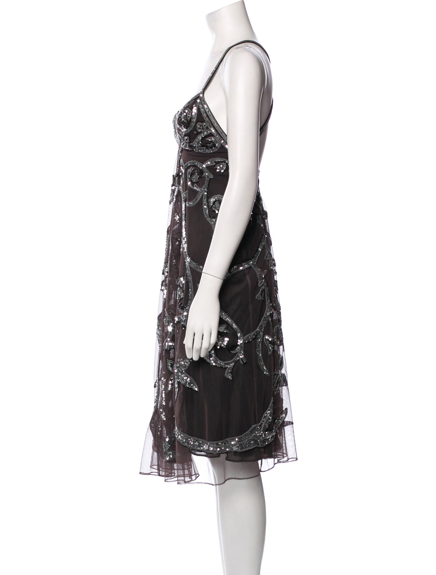 Temperley London Printed Midi Length Dress