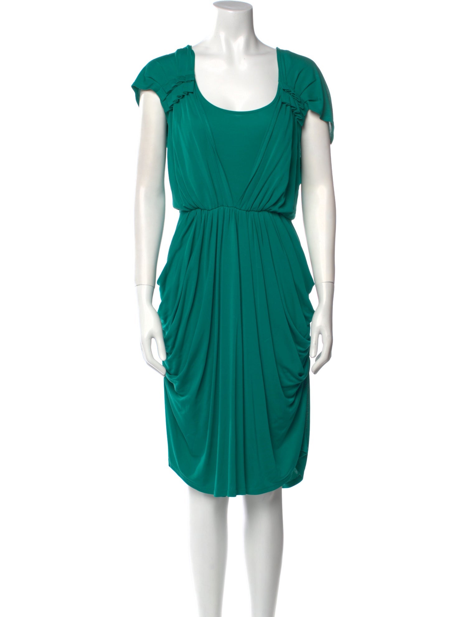 Temperley London Scoop Neck Knee-Length Dress w/ Tags