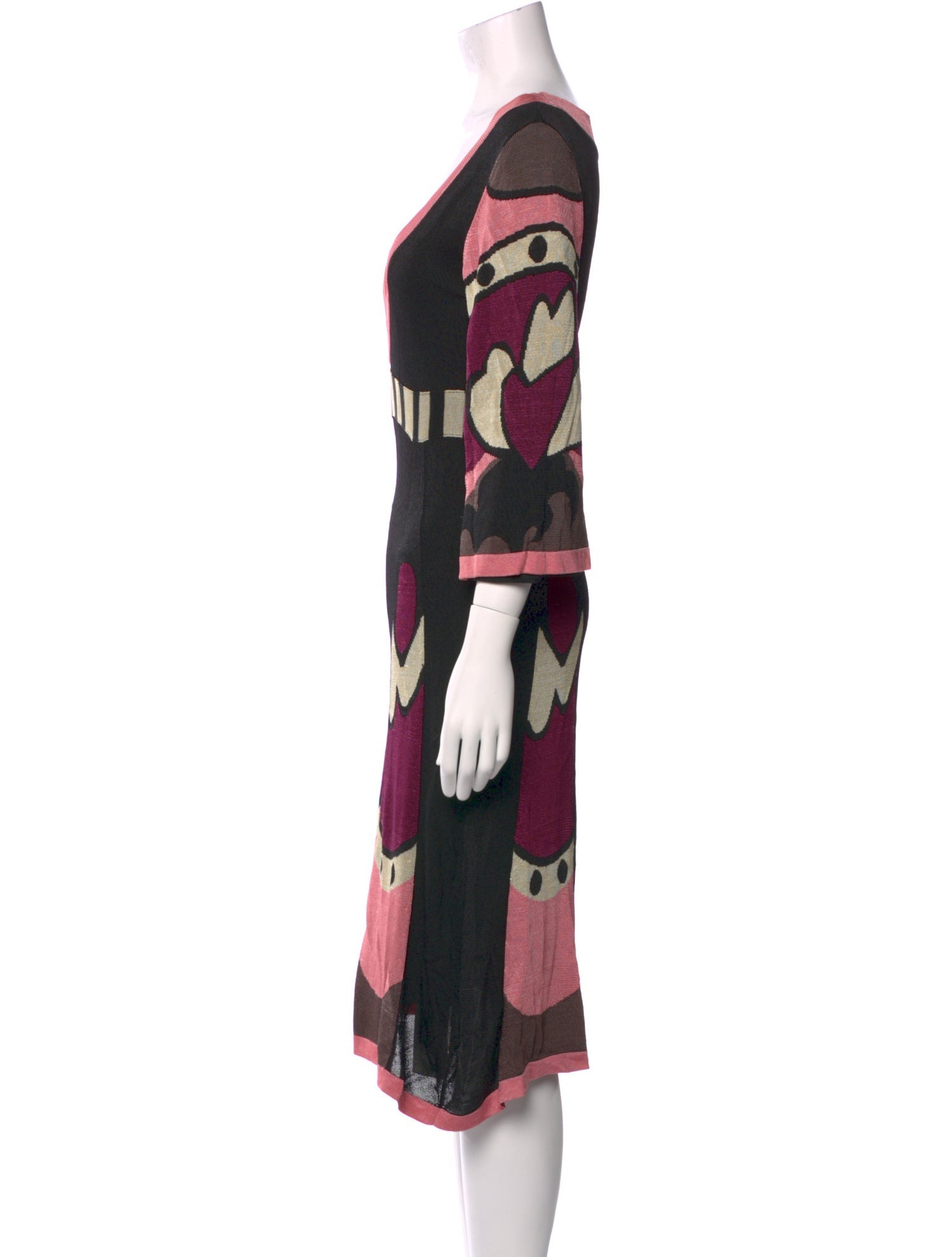 Temperley London Printed Midi Length Dress