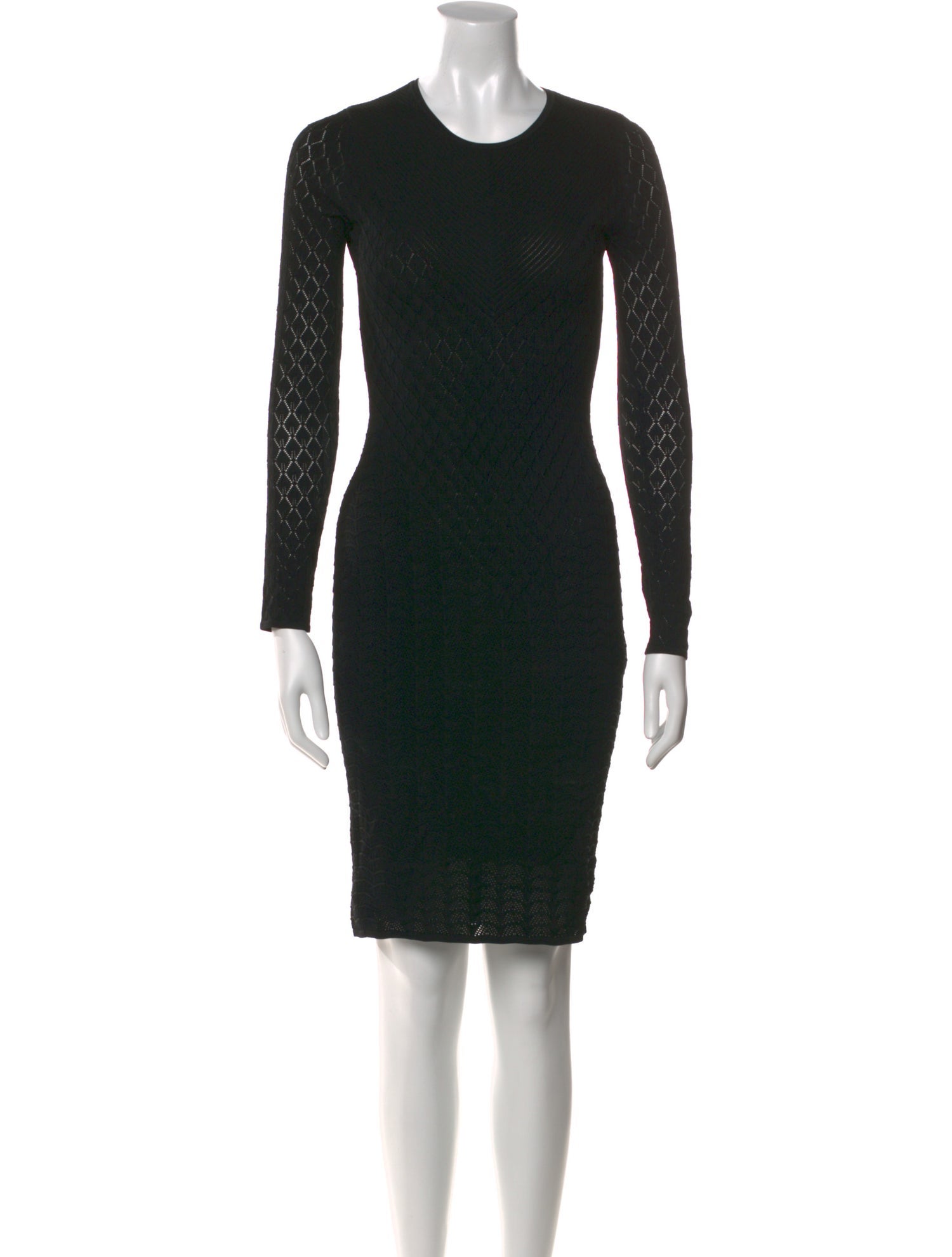 Temperley London Crew Neck Knee-Length Dress