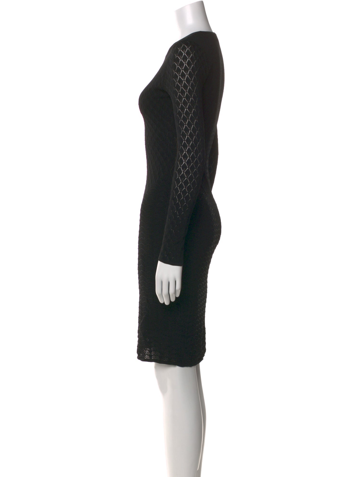 Temperley London Crew Neck Knee-Length Dress