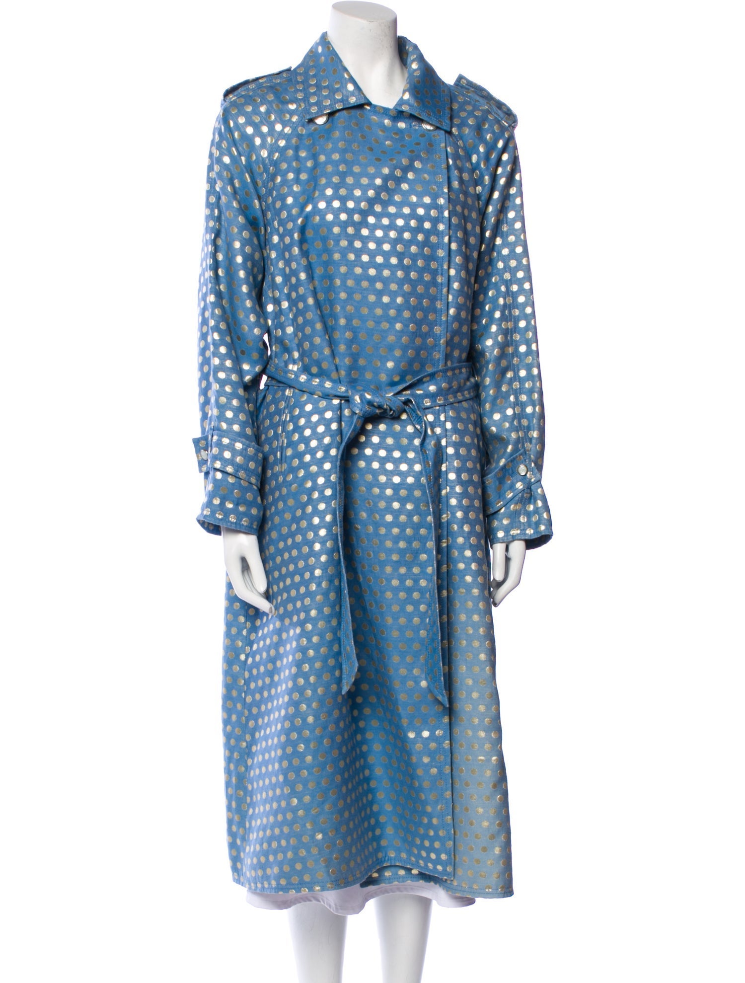 Temperley London Printed Trench Coat