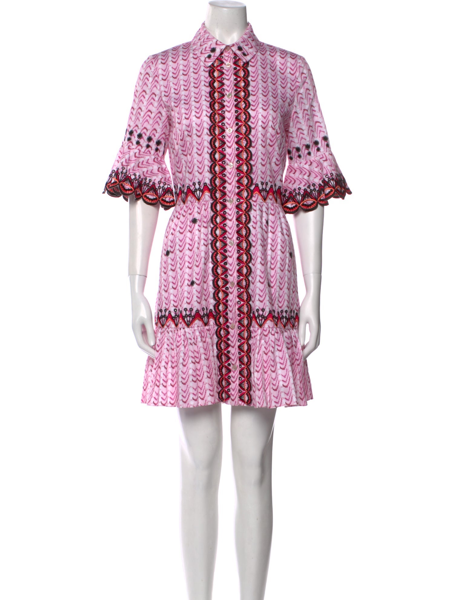 Temperley London Printed Mini Dress