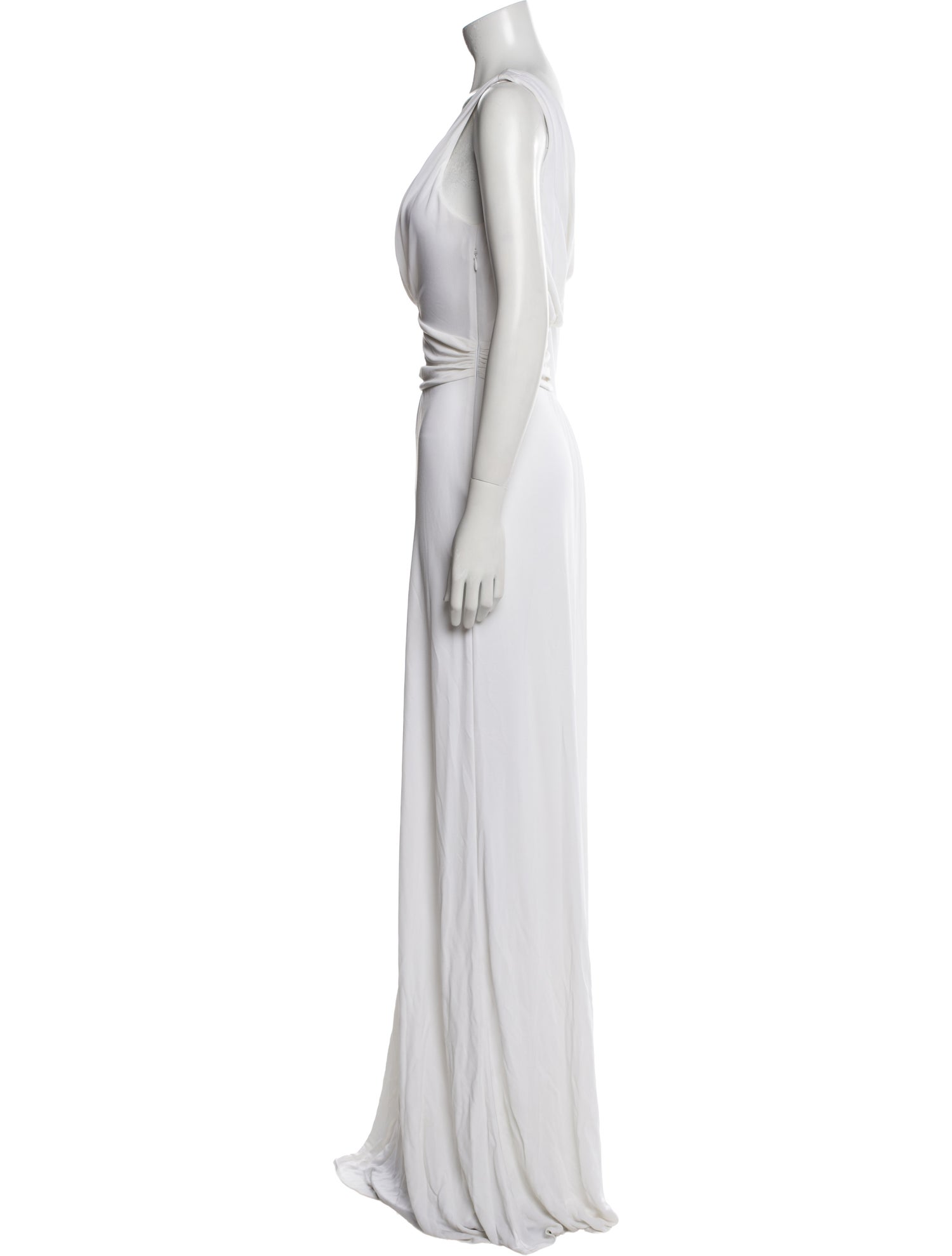 Temperley London One-Shoulder Long Dress