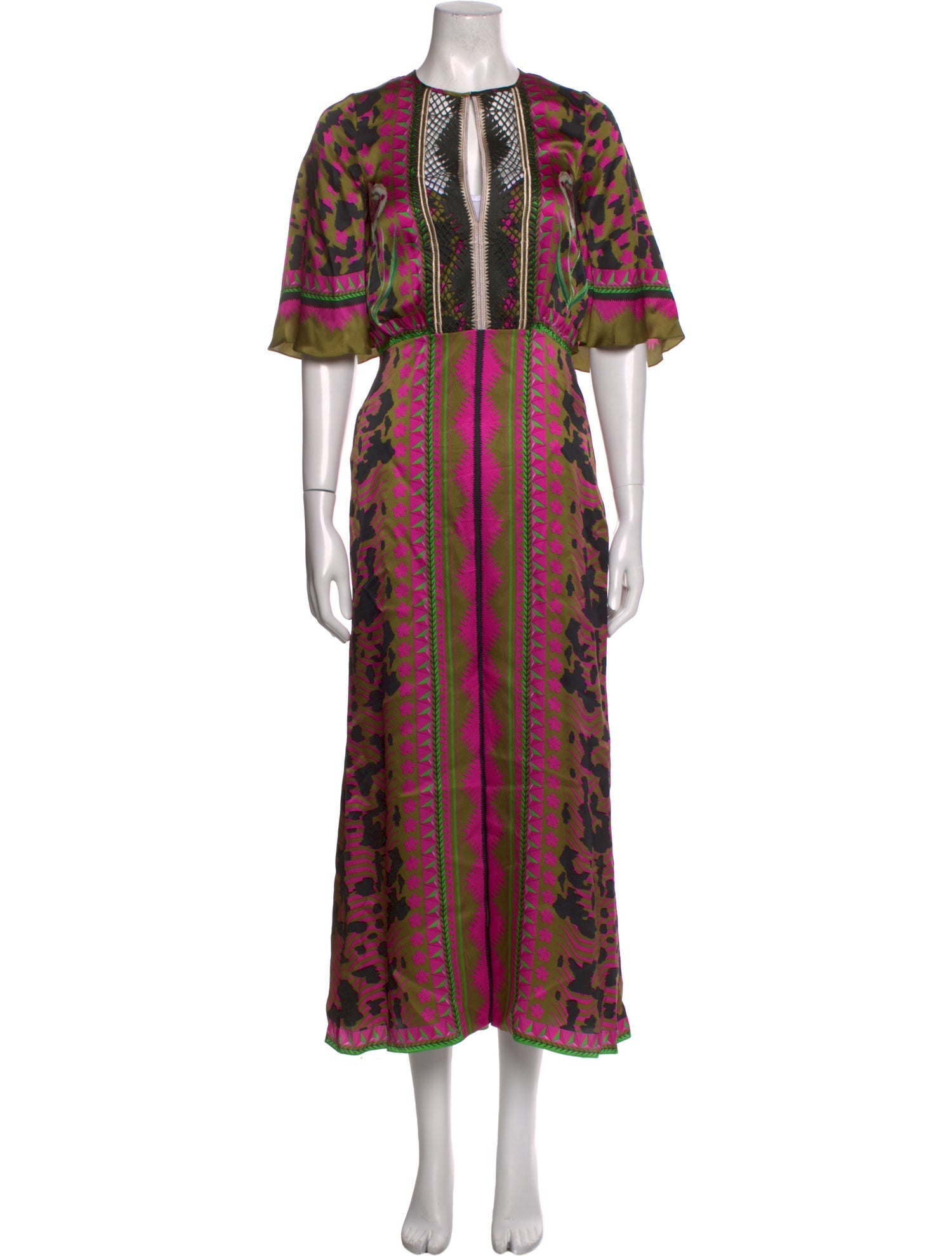 Temperley London Silk Long Dress