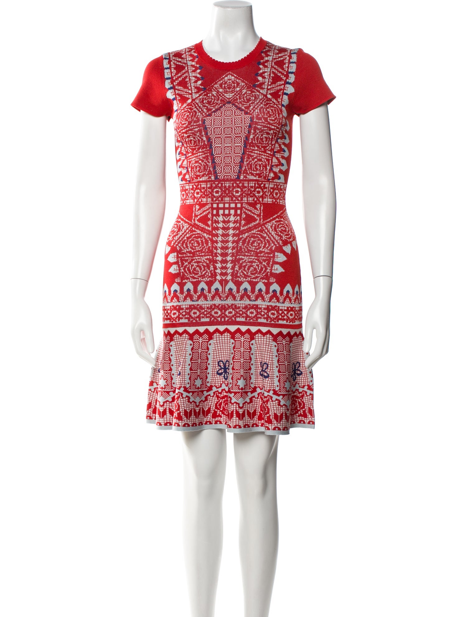 Temperley London Printed Mini Dress