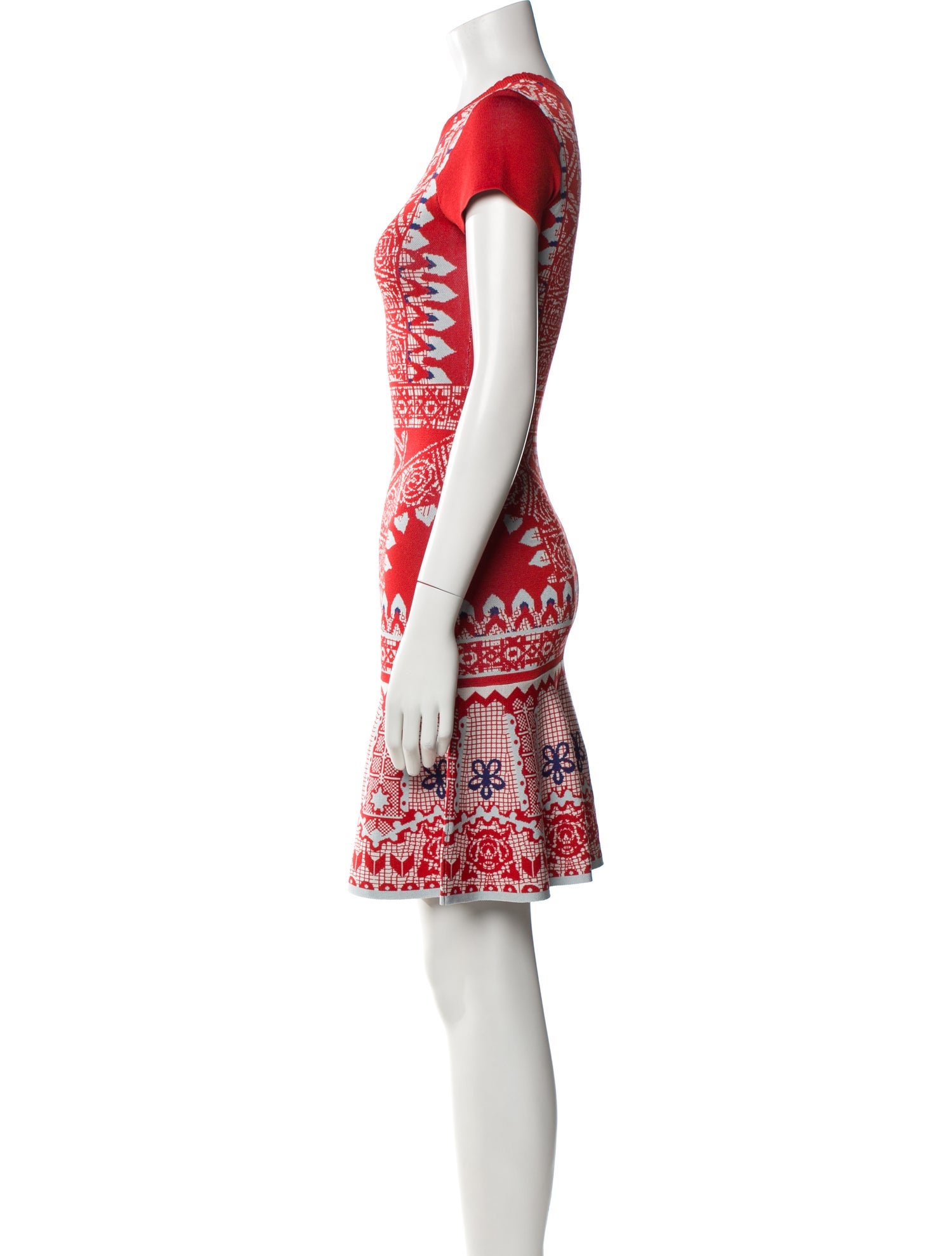 Temperley London Printed Mini Dress