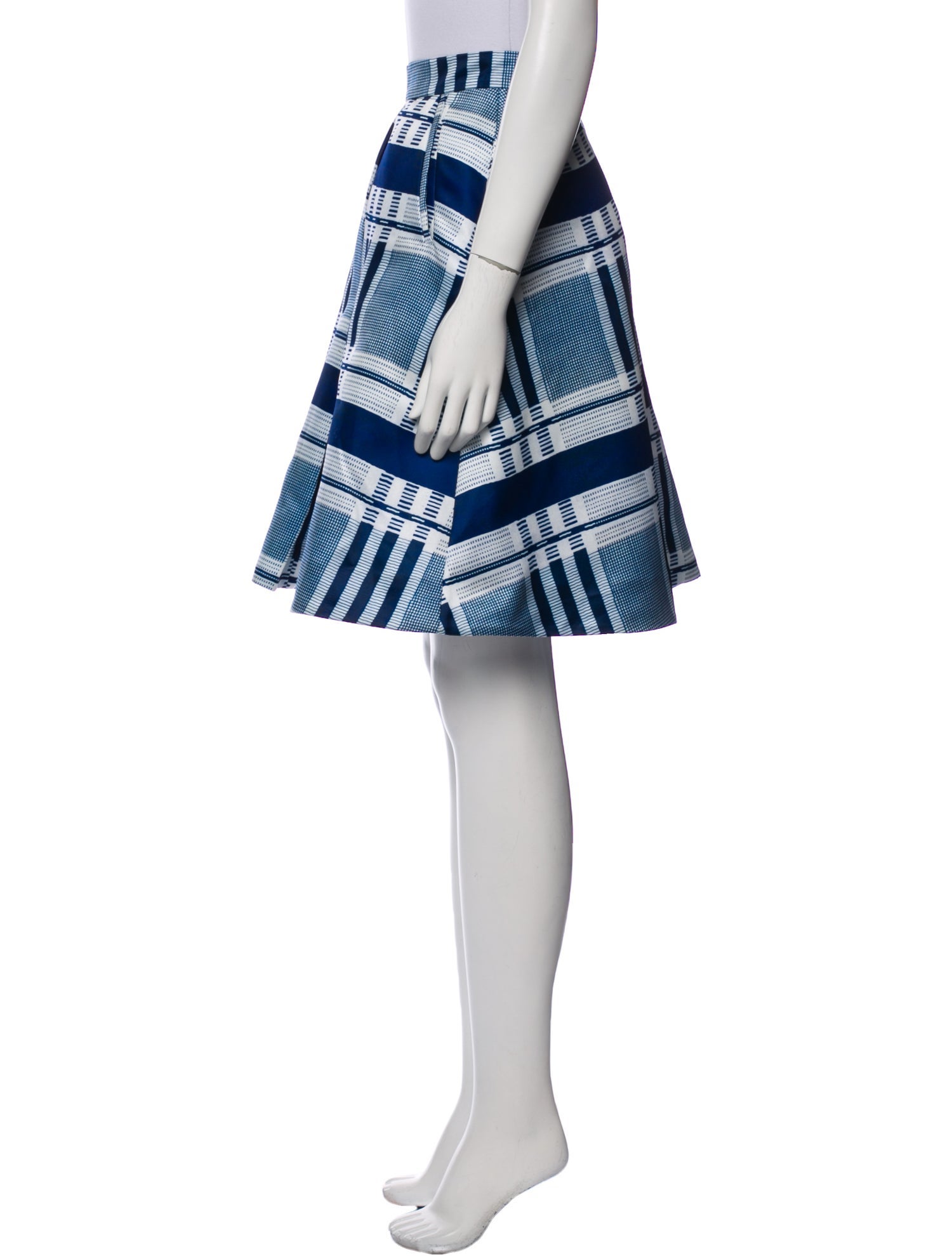 Temperley London Linen Knee-Length Skirt