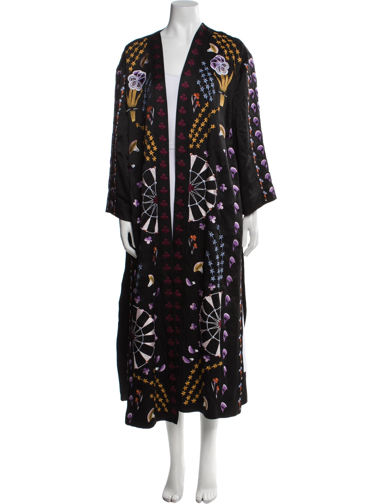 Temperley London Floral Print Coat