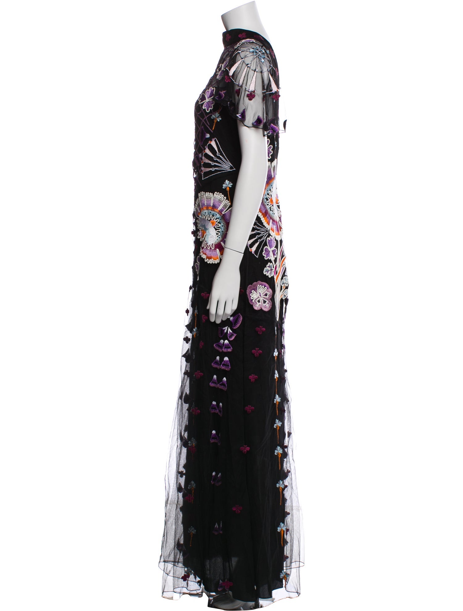 Temperley London Silk Long Dress