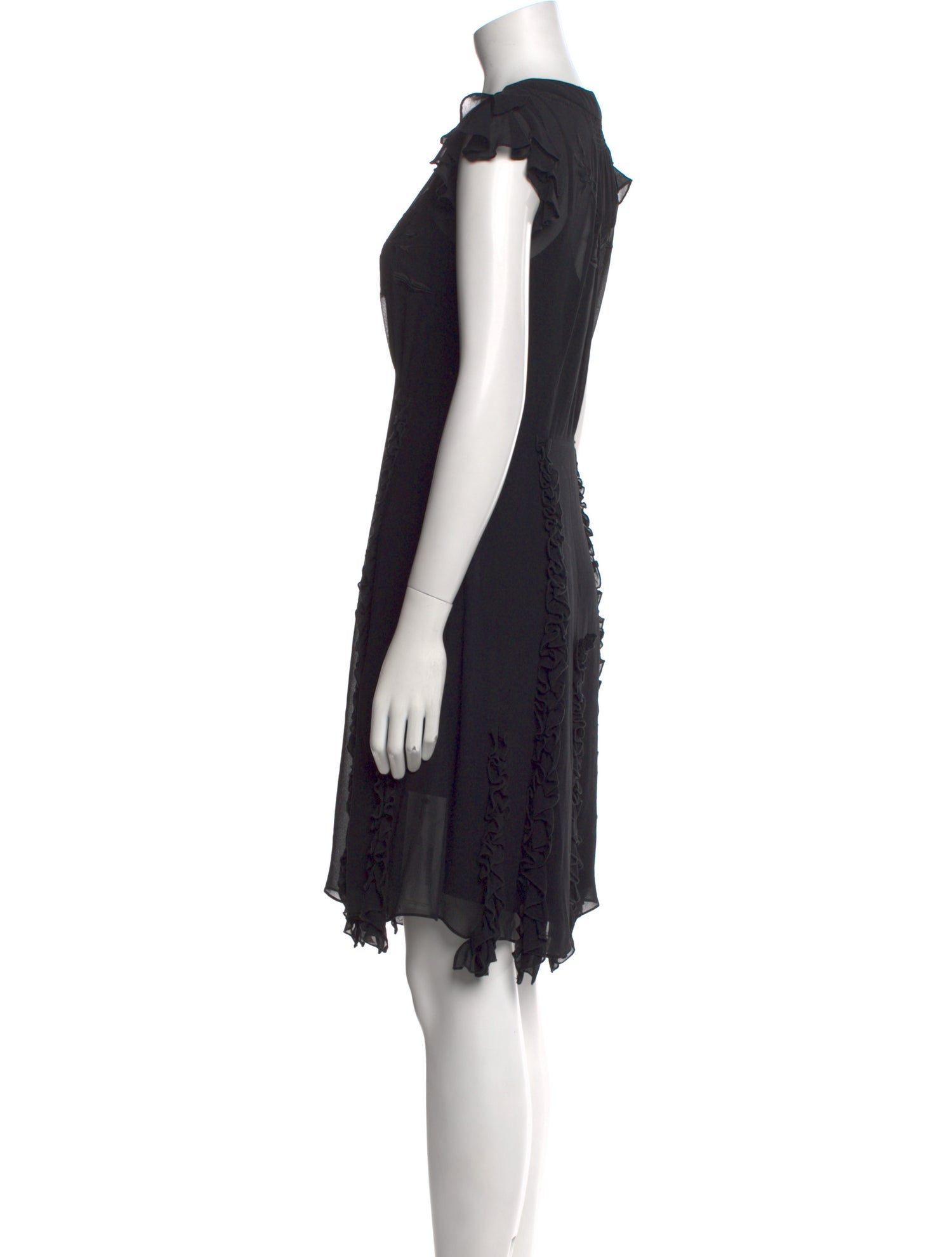 Temperley London Silk Knee-Length Dress