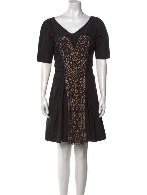 Temperley London V-Neck Mini Dress