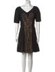 Temperley London V-Neck Mini Dress