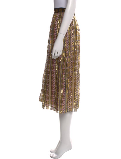 Temperley London Printed Midi Length Skirt