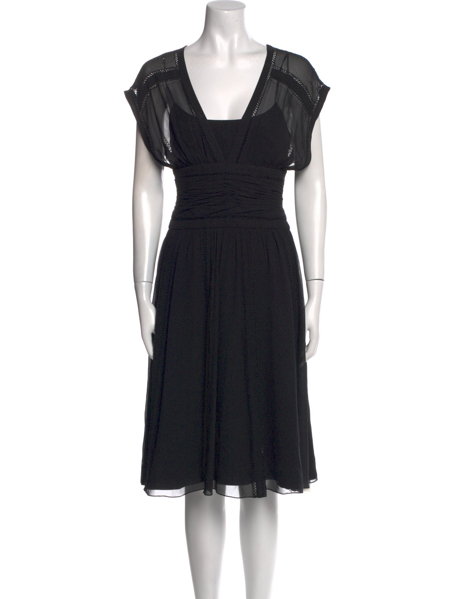 Temperley London Silk Midi Length Dress