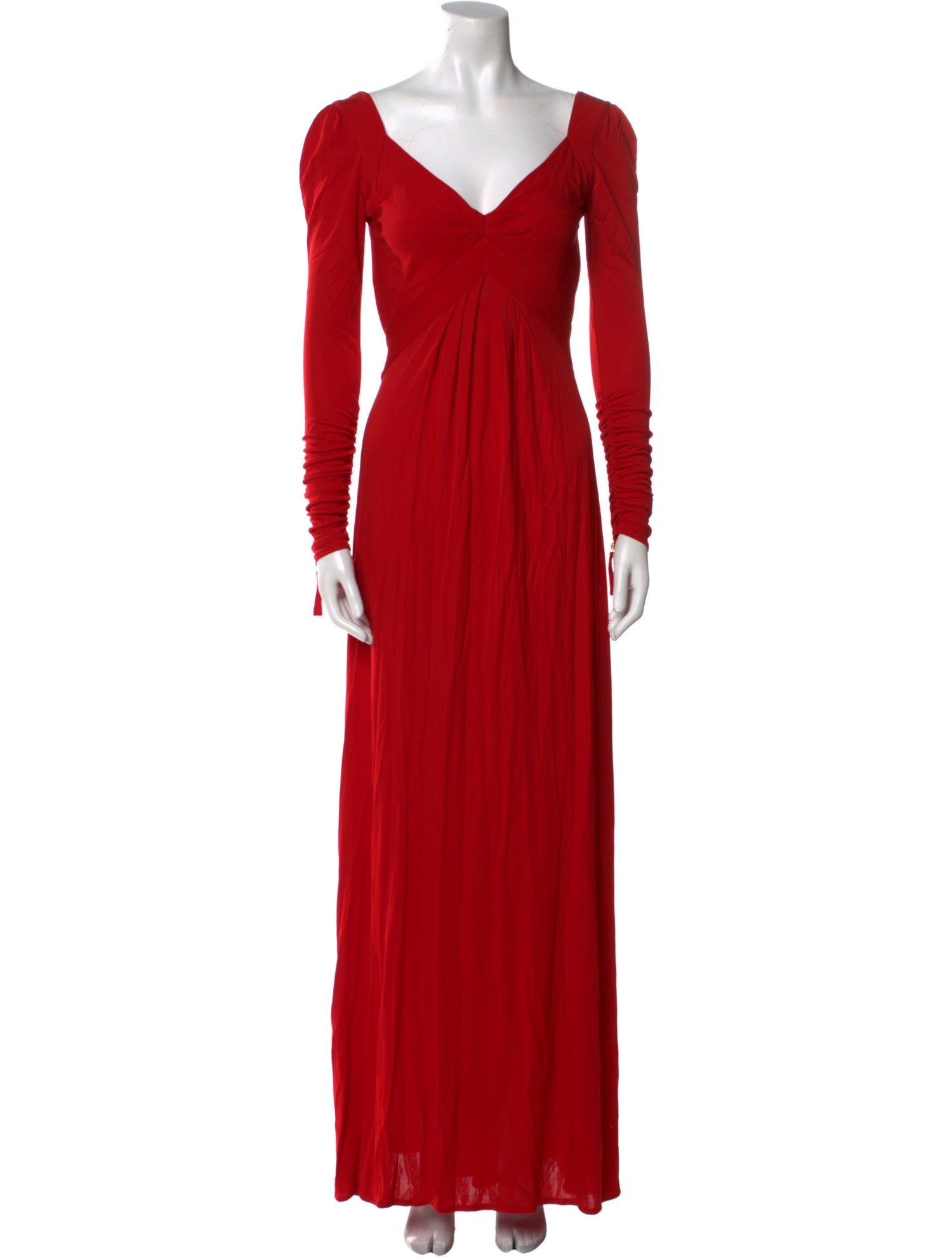 Temperley London V-Neck Long Dress