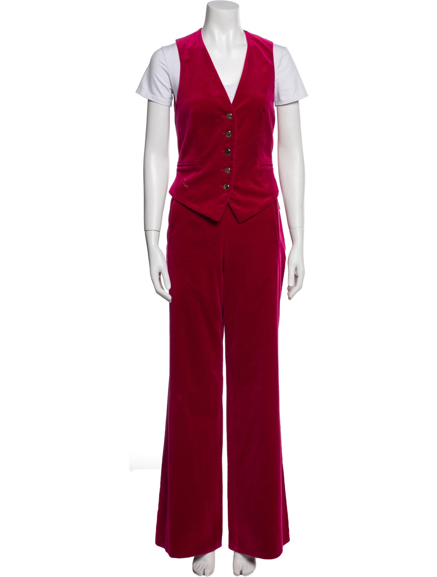 Temperley London Velour Pant Set