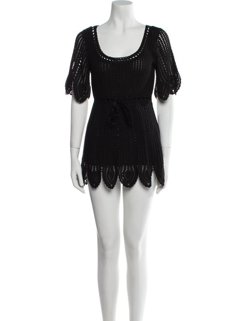 Temperley London Scoop Neck Mini Dress