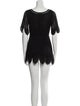 Temperley London Scoop Neck Mini Dress