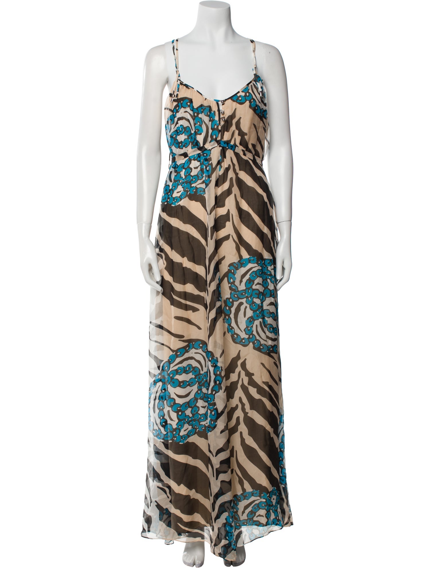 Temperley London Silk Long Dress