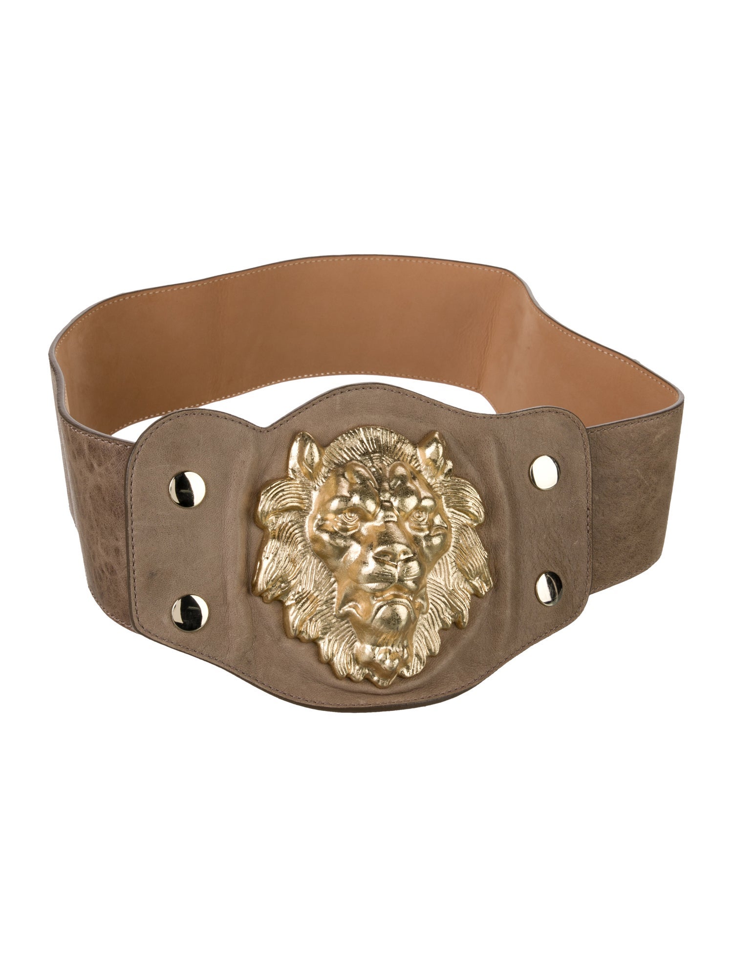 Temperley London Wide Leather Waist Belt