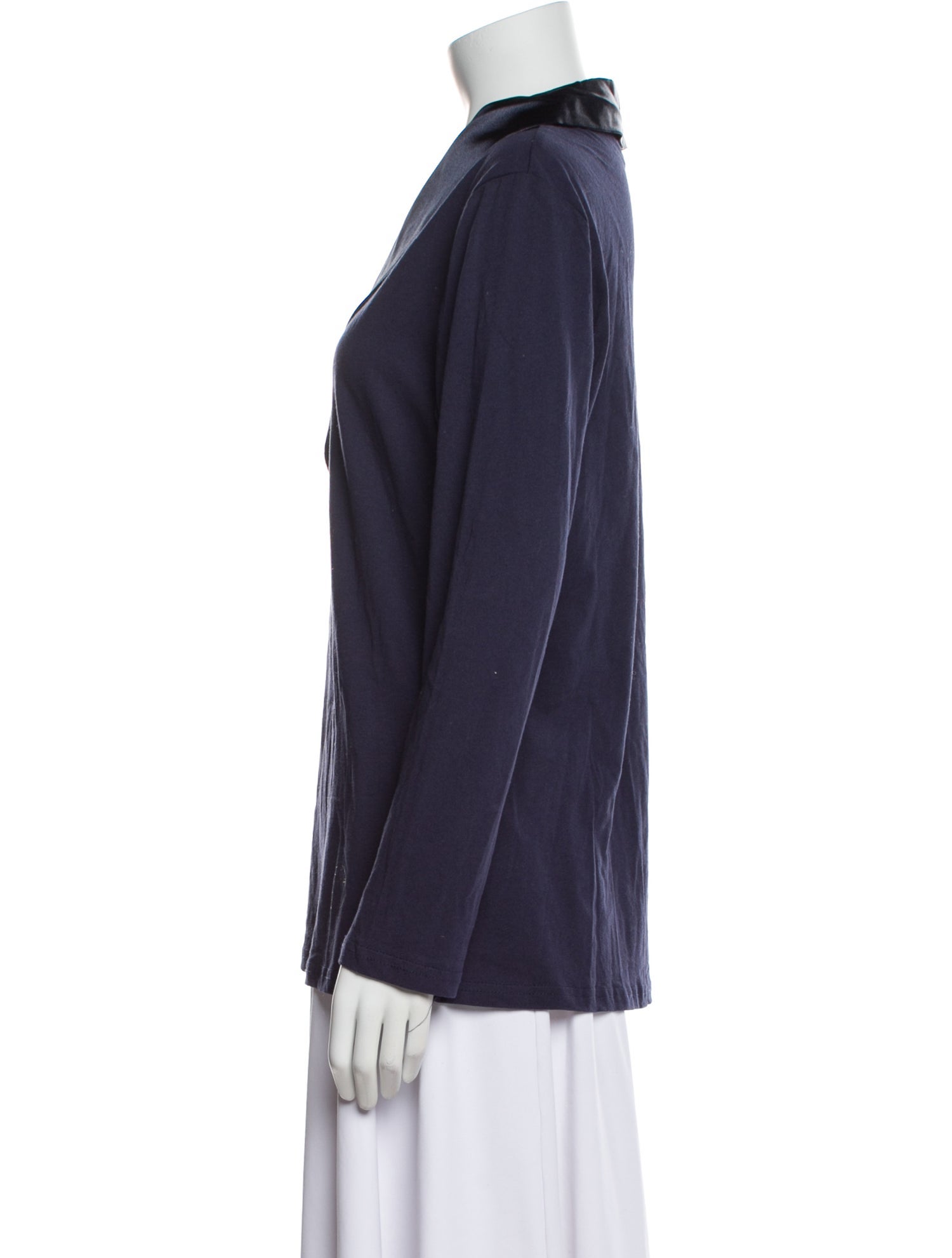Temperley London V-Neck Long Sleeve Sweatshirt