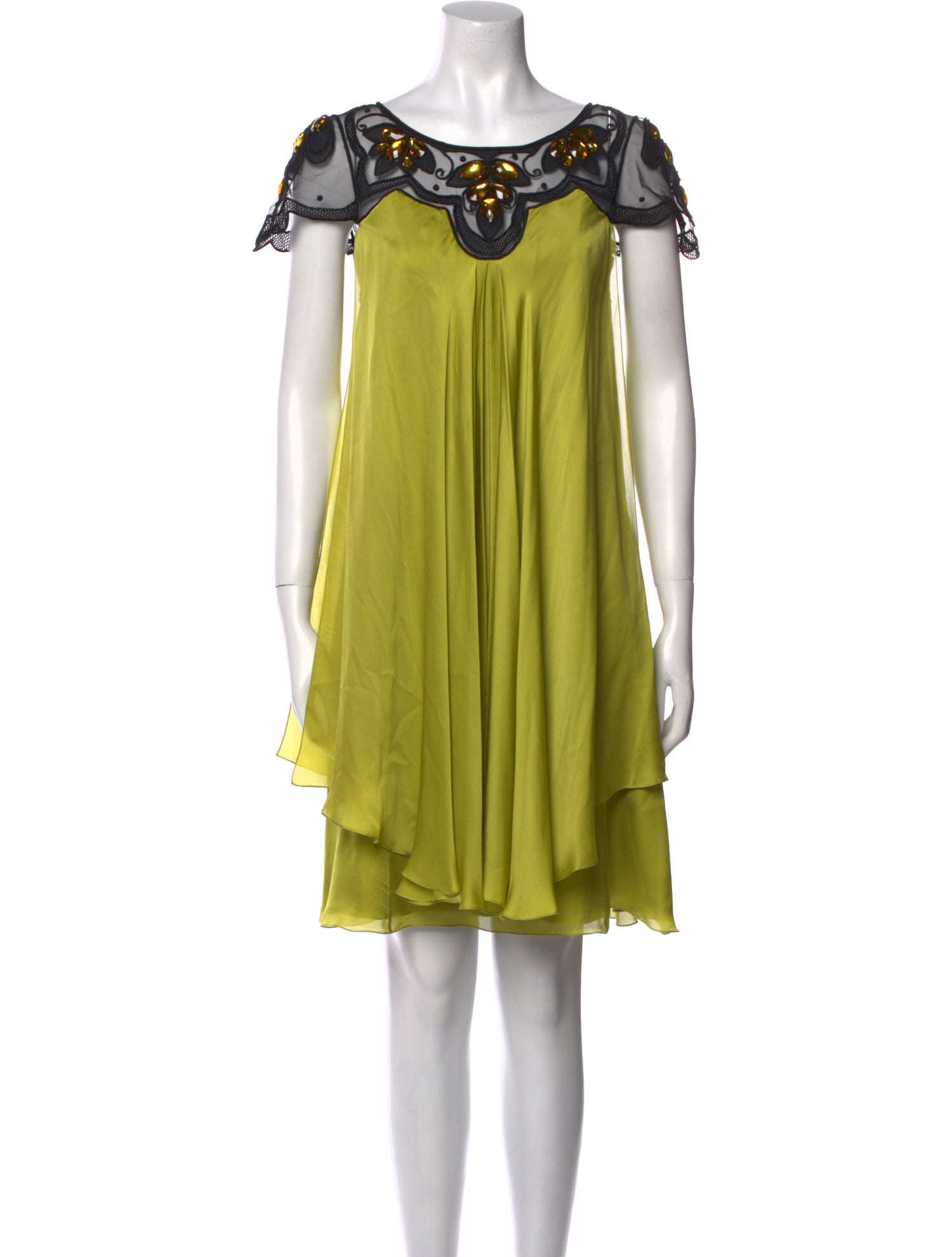 Temperley London Silk Knee-Length Dress