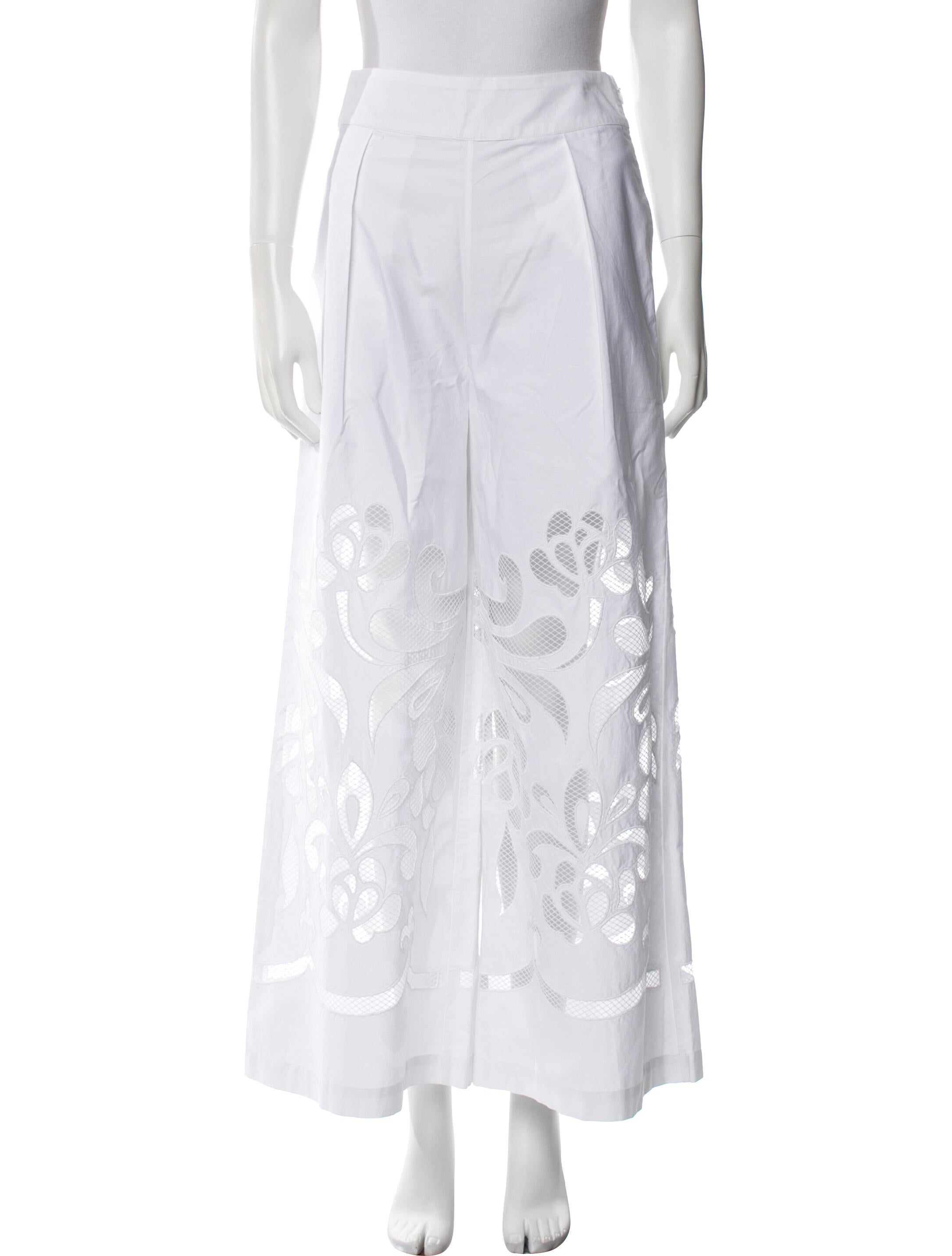 Temperley London Printed Wide Leg Pants