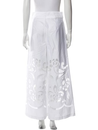 Temperley London Printed Wide Leg Pants