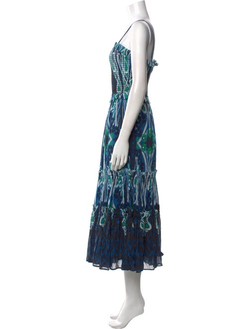 Temperley London Printed Long Dress