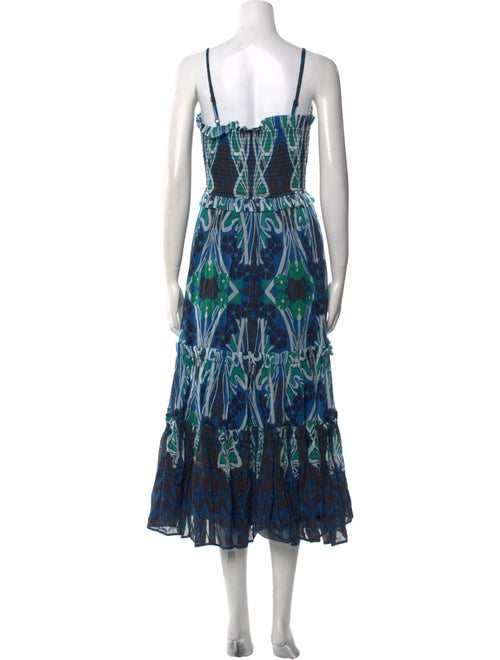 Temperley London Printed Long Dress