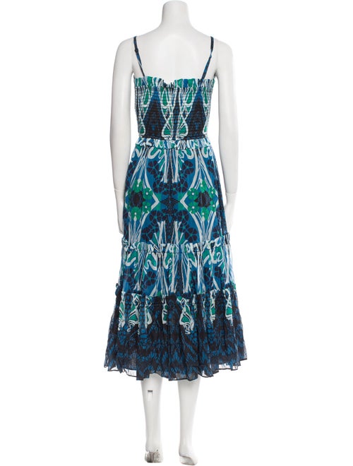 Temperley London Printed Midi Length Dress