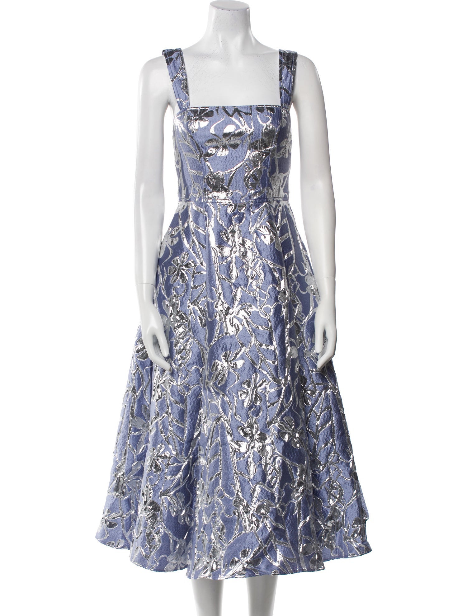 Temperley London Printed Midi Length Dress