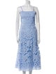 Temperley London Lace Pattern Long Dress