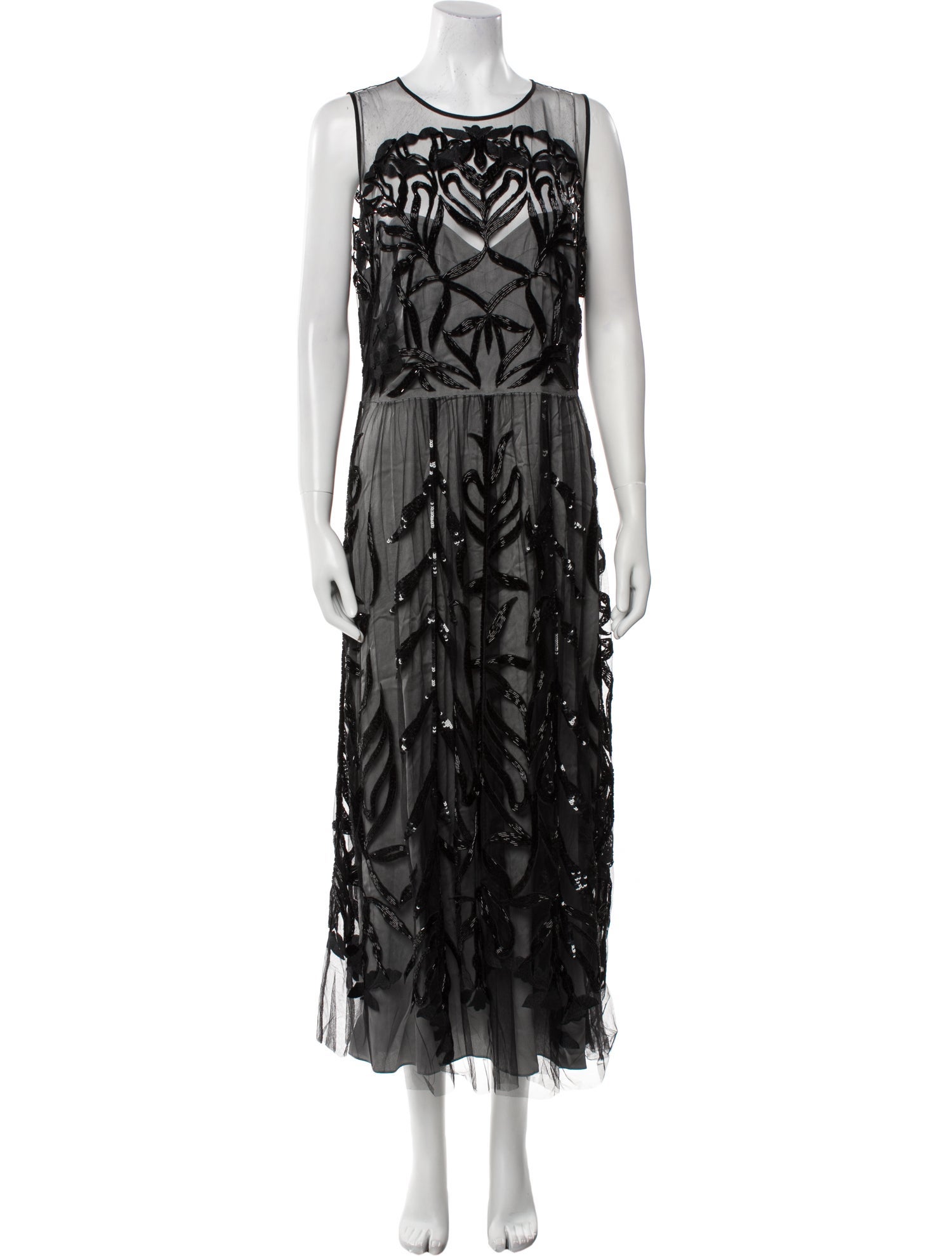 Temperley London Printed Long Dress