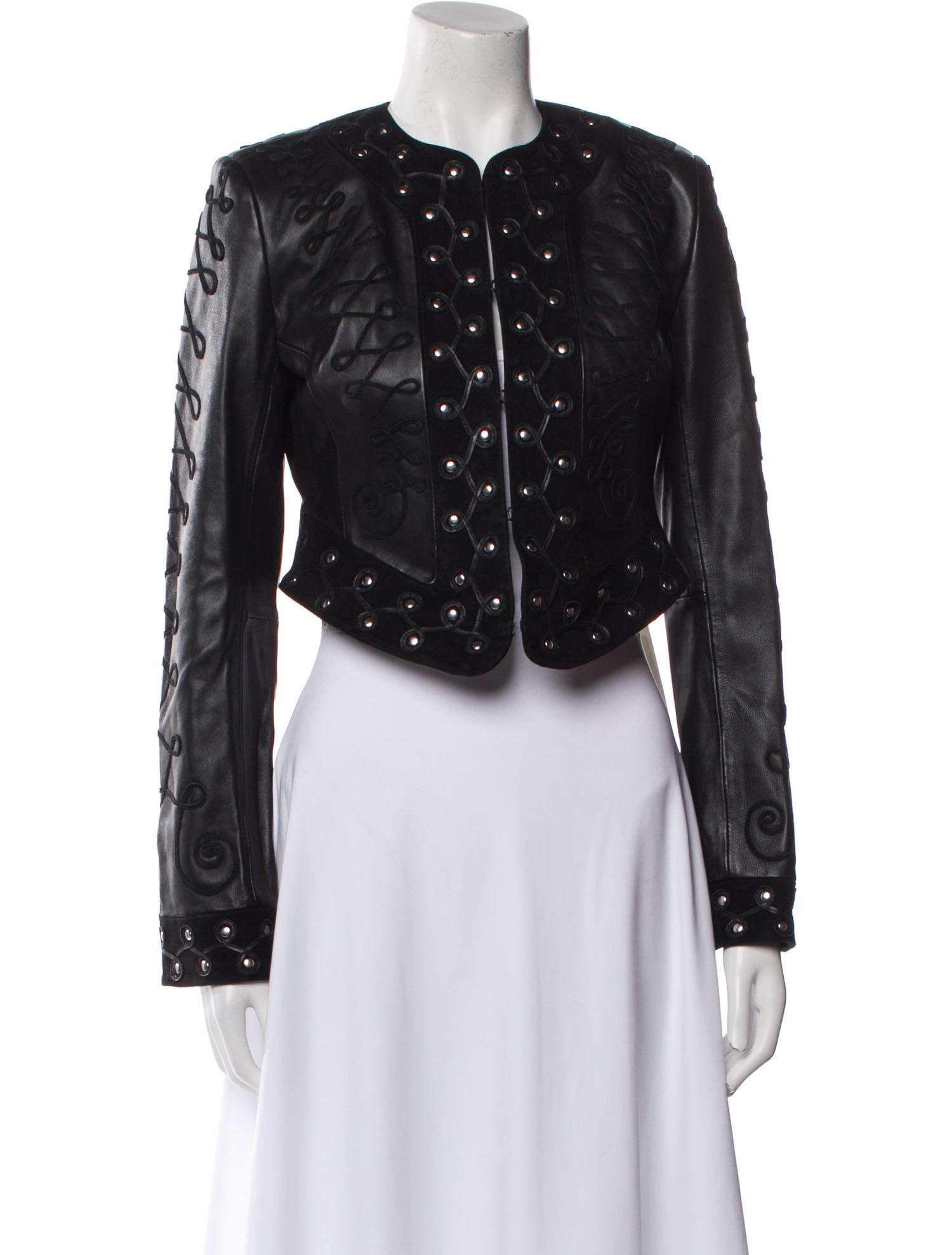 Temperley London Leather Evening Jacket w/ Tags