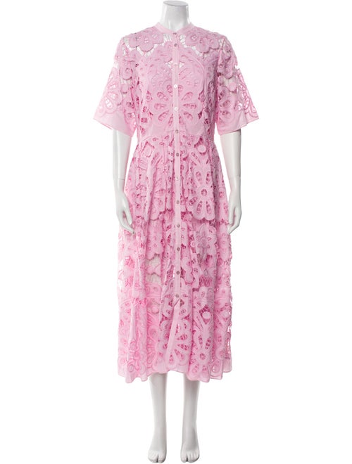 Temperley London Floral Print Long Dress