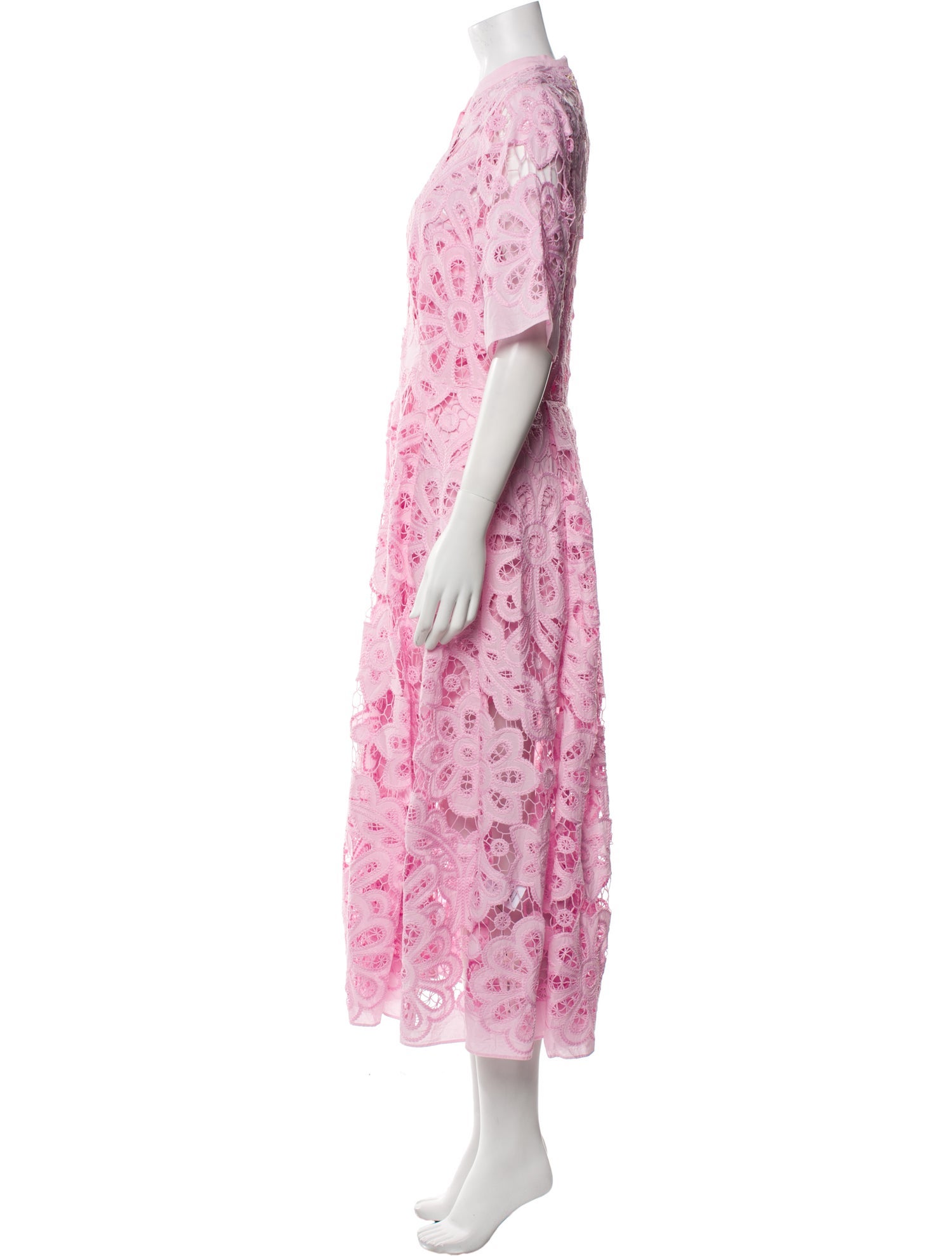 Temperley London Floral Print Long Dress