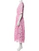 Temperley London Floral Print Long Dress