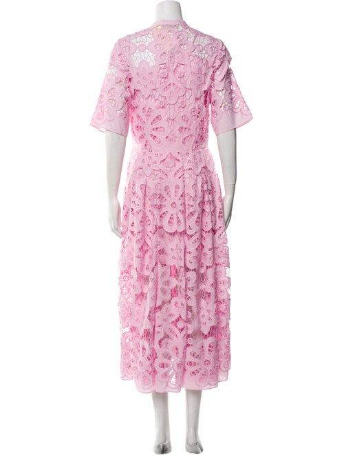 Temperley London Floral Print Long Dress