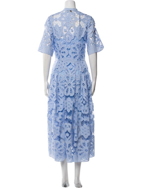 Temperley London Floral Print Long Dress