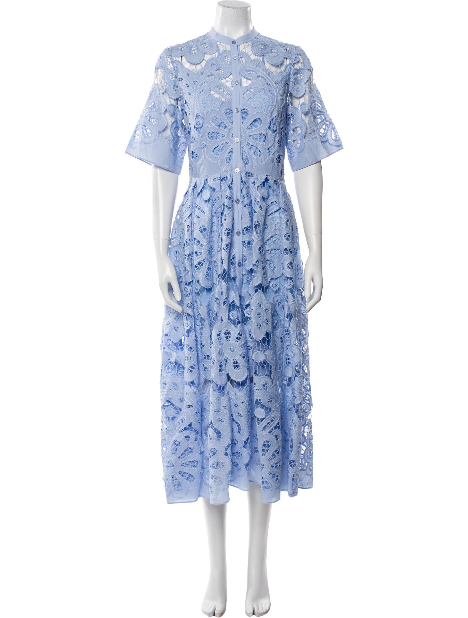 Temperley London Floral Print Long Dress