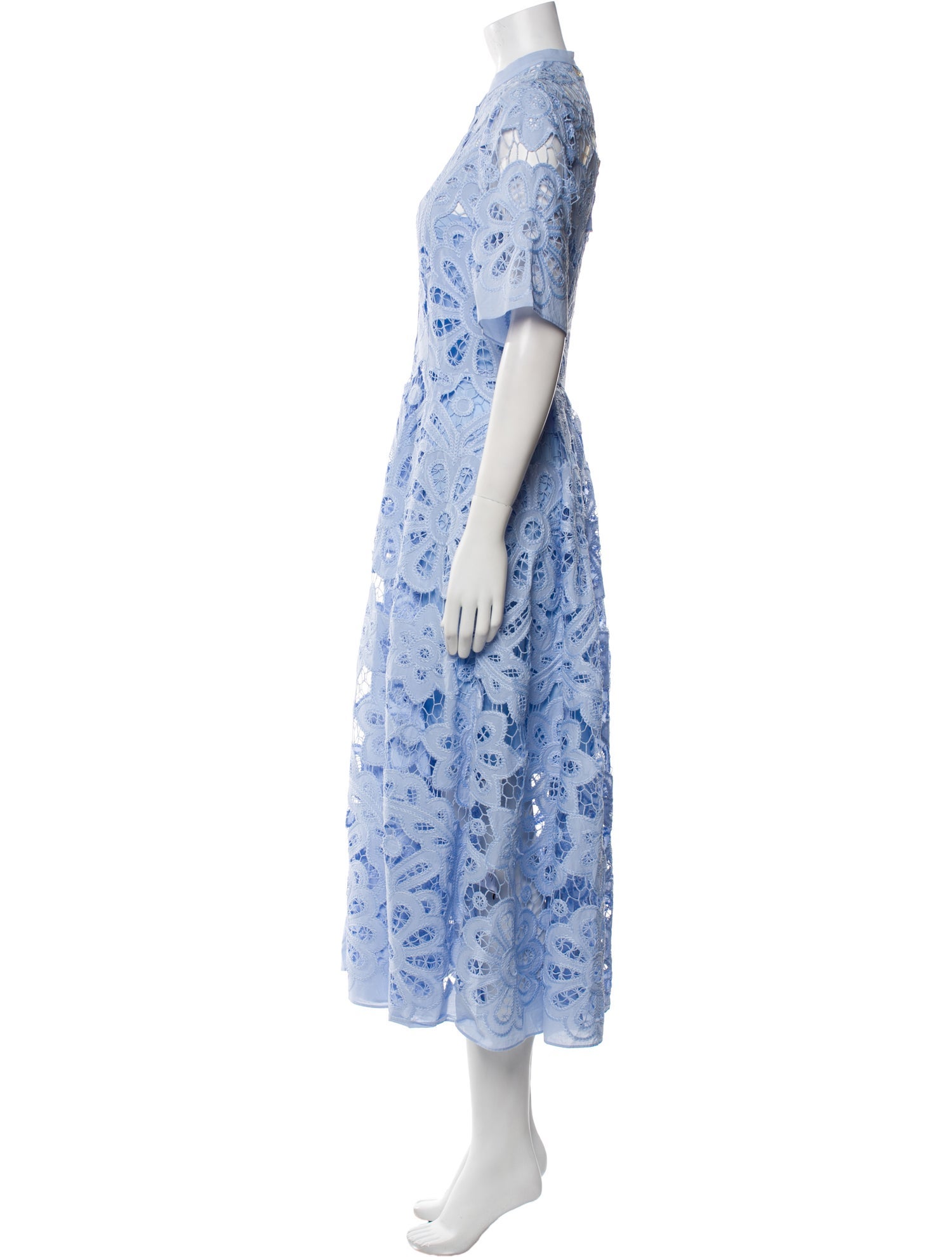 Temperley London Floral Print Long Dress