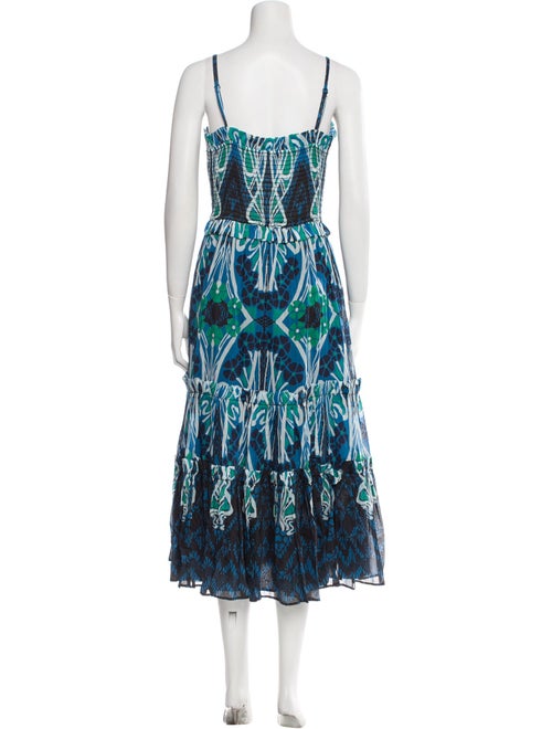 Temperley London Printed Long Dress