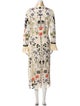 Temperley London Floral Print Long Dress