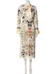 Temperley London Floral Print Long Dress