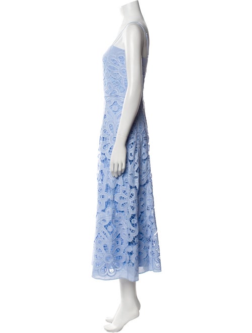 Temperley London Lace Pattern Long Dress