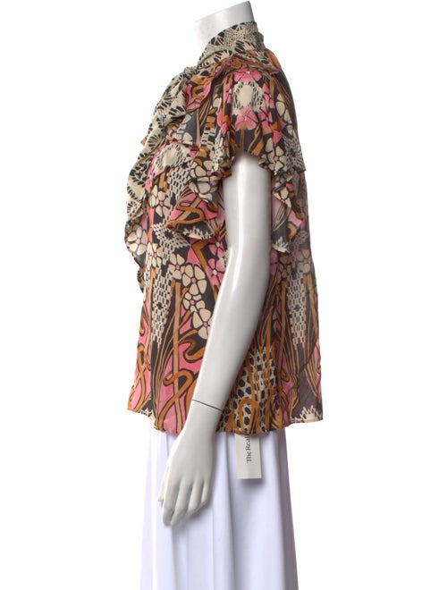 Temperley London Silk Printed Blouse