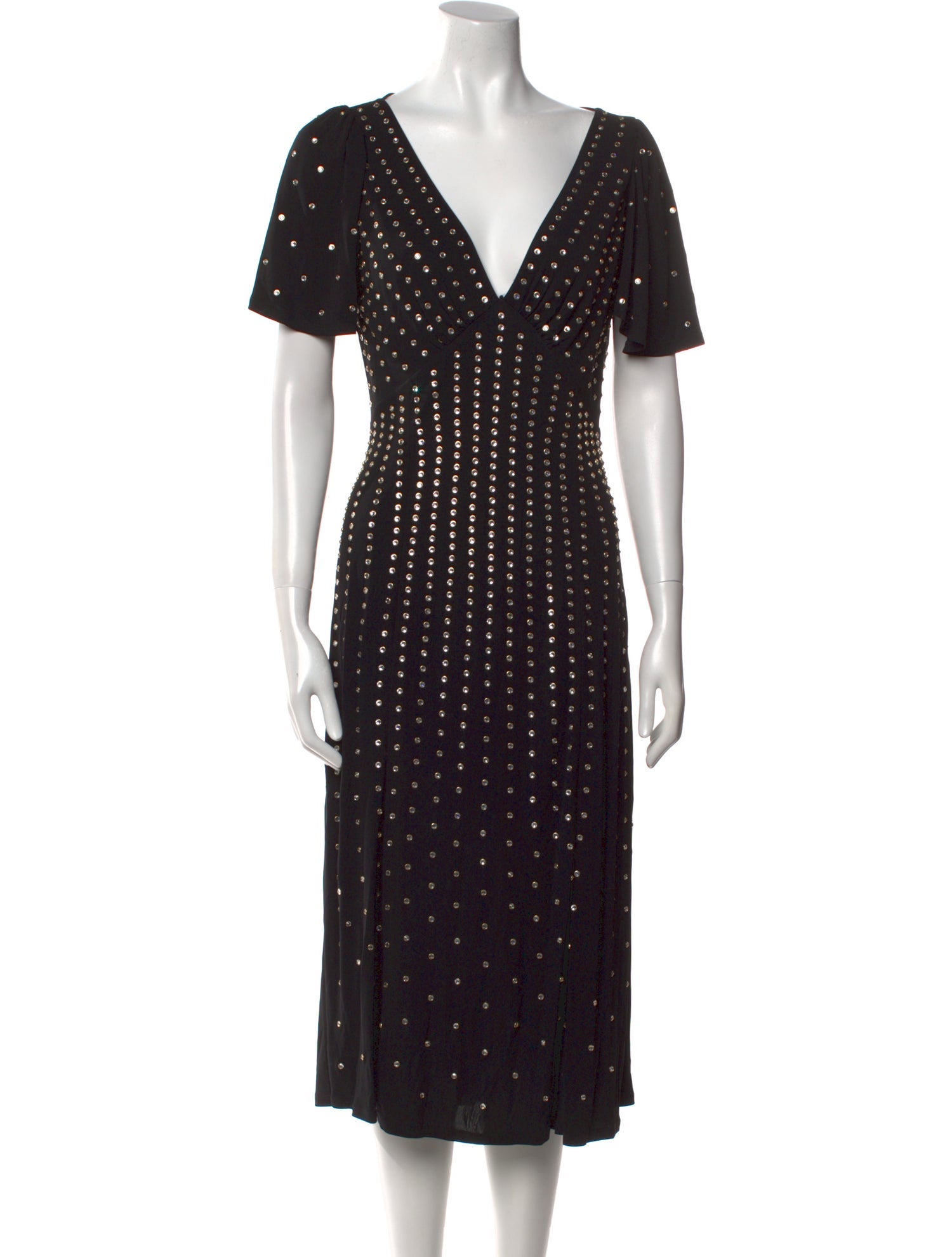 Temperley London Polka Dot Print Mini Dress