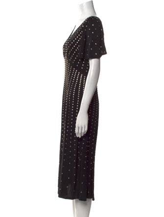 Temperley London Polka Dot Print Mini Dress